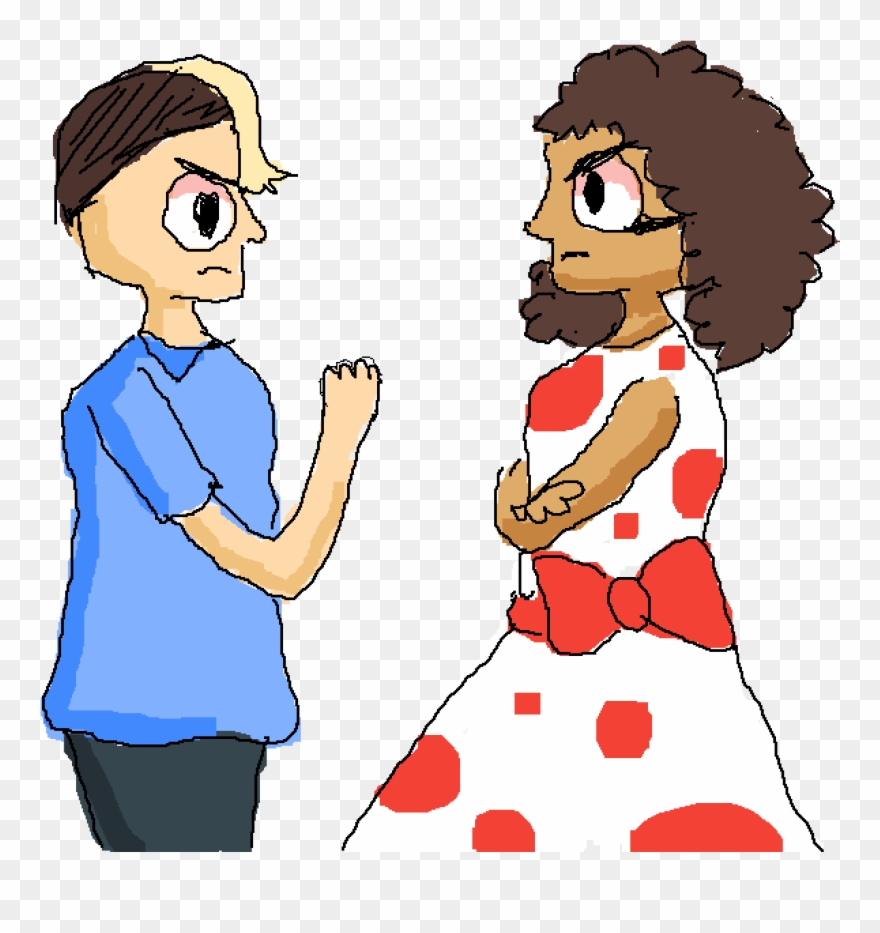 Debbie Decimal And Freddy Fractions Clipart