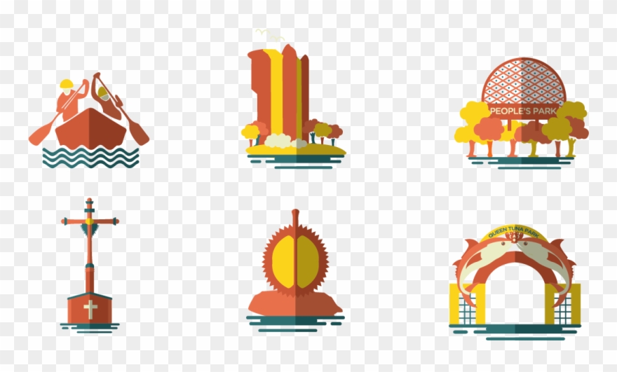 Philippine Landmarks Clipart