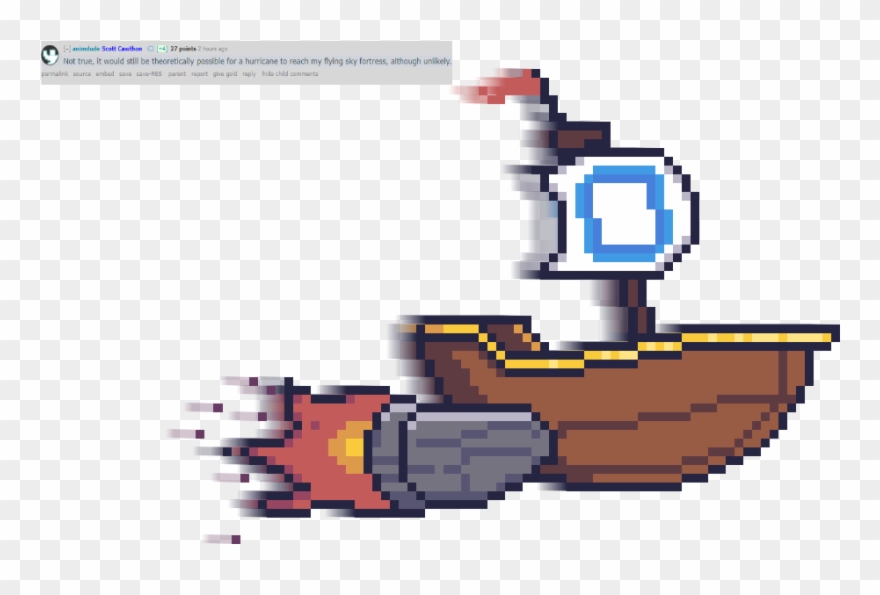 Artwork[art] Scott's Flying Fortress Clipart