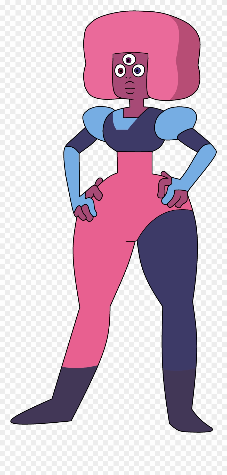 Garnet Regenerations Fan And Non-fan Clipart