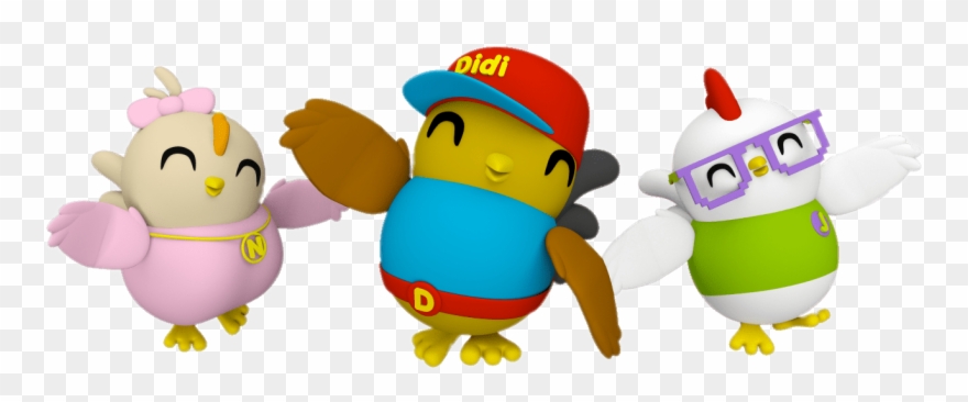 Didi, Nana And Jojo Clipart