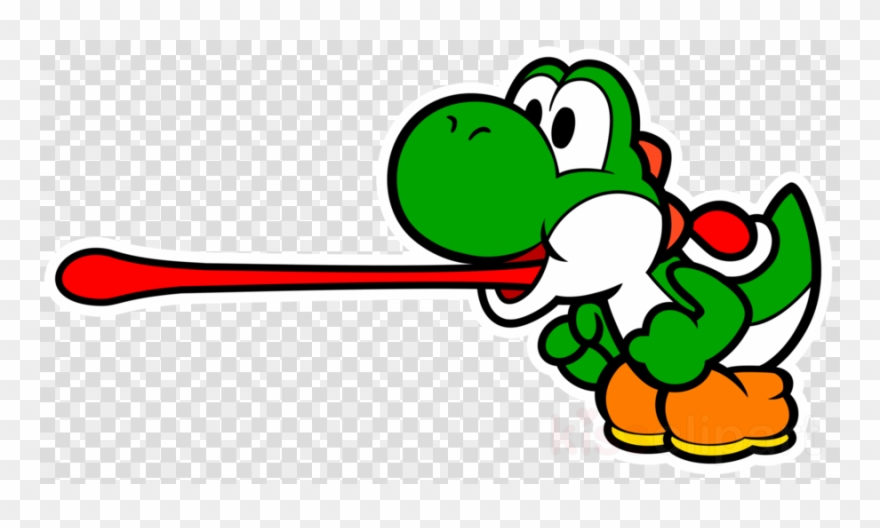 Yoshi Mario Paper Clipart Yoshi's Island Paper Mario - Png Download