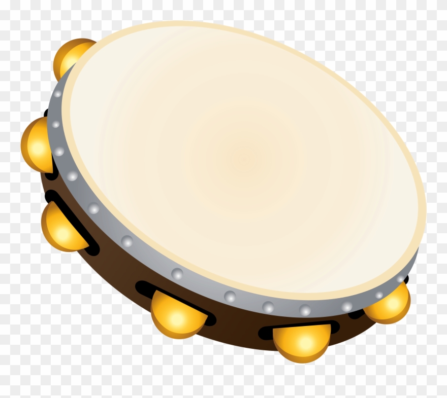 Tambourine Clip Art - Png Download