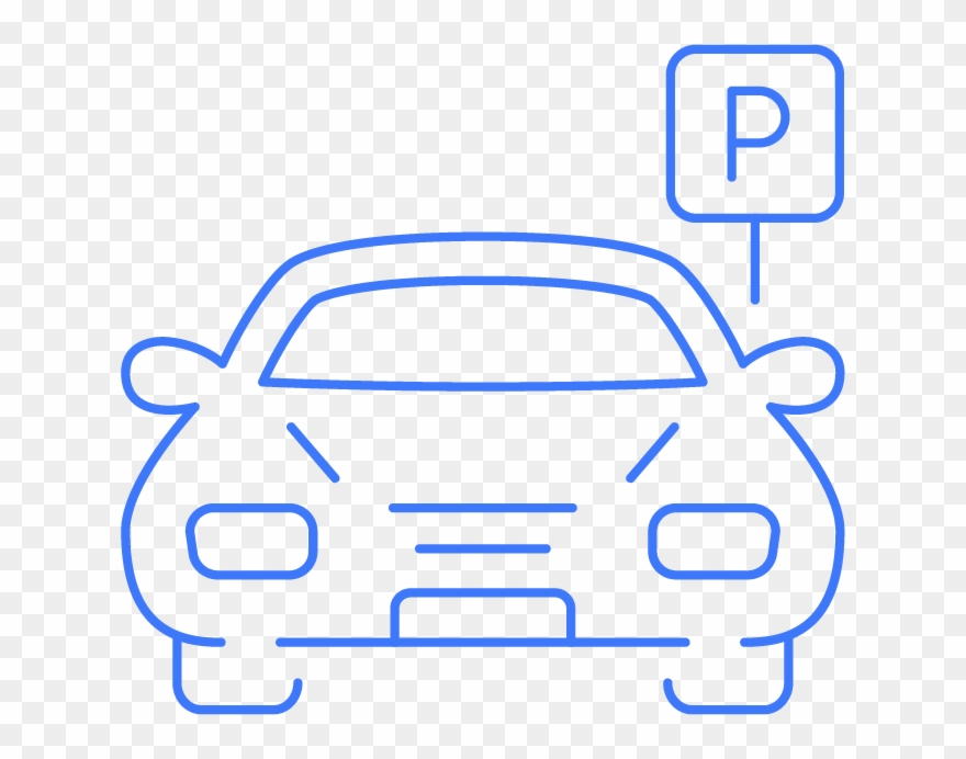 Off-street Parking Available At Select Locations Clipart