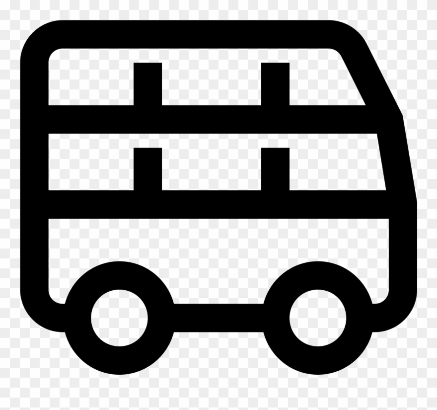 Tour Bus Icon Clipart