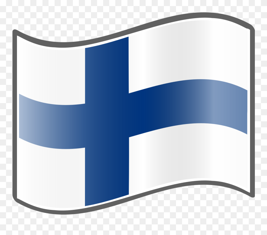 Nuvola Finnish Flag Clipart