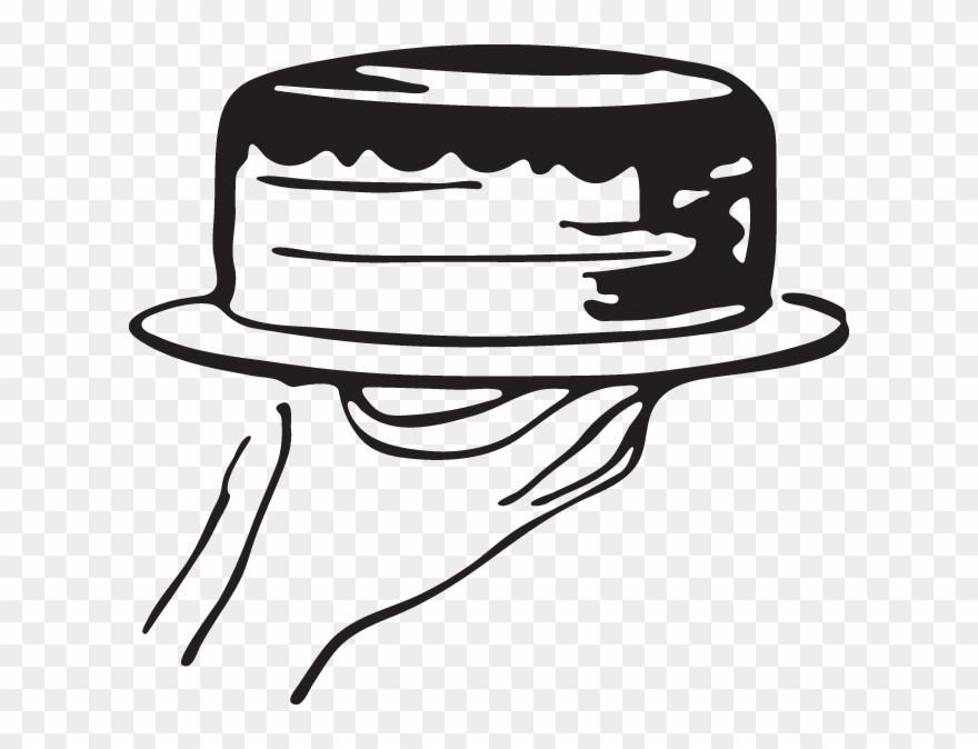 Woman Bakes Cake Clipart