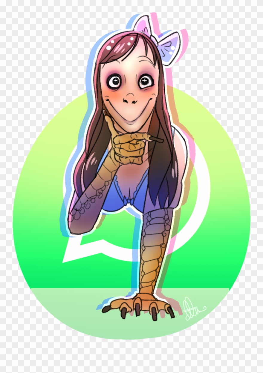 What If Momo Just Wanted To Be A Normal Bird Harpy Clipart