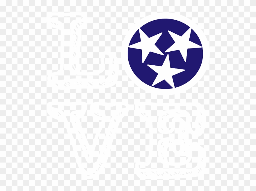 Art Tennessee Flag Love By Heather Applegate Clipart