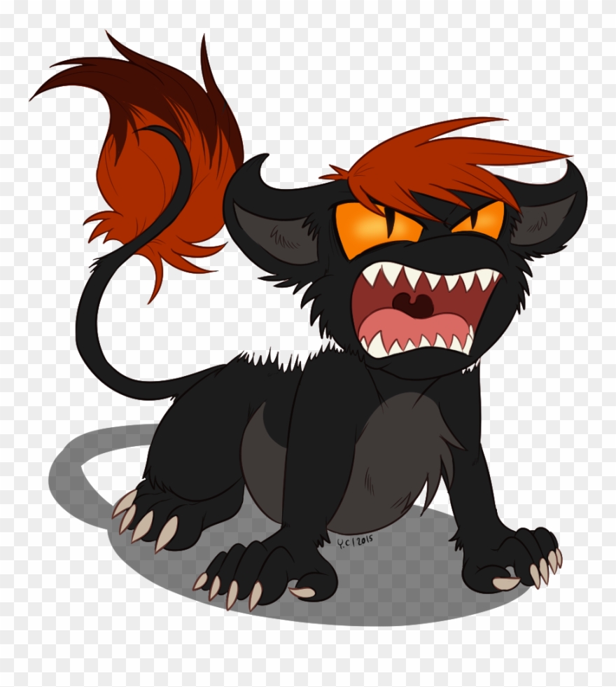 The Imp Goes "reeeeeeeeeeeeeee" Clipart