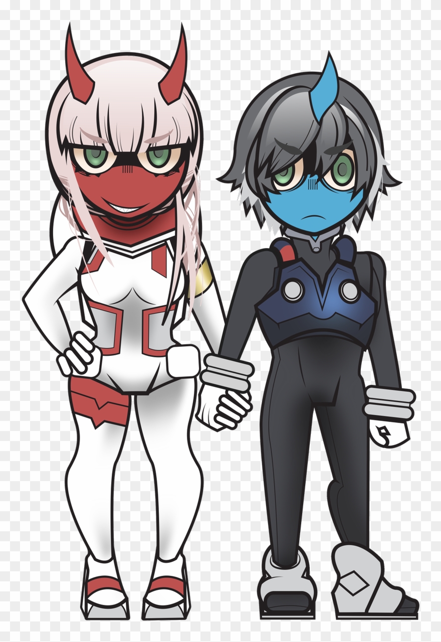 Red Oni Blue Oni Clipart