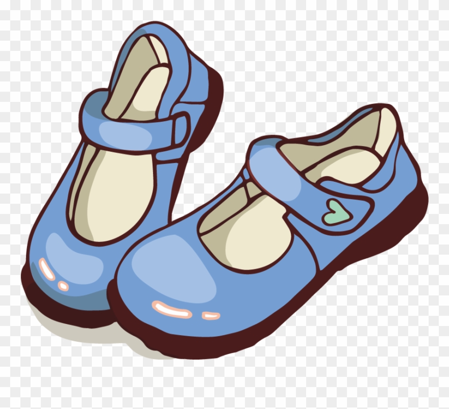 Shoe Cartoon Clip Art - Png Download