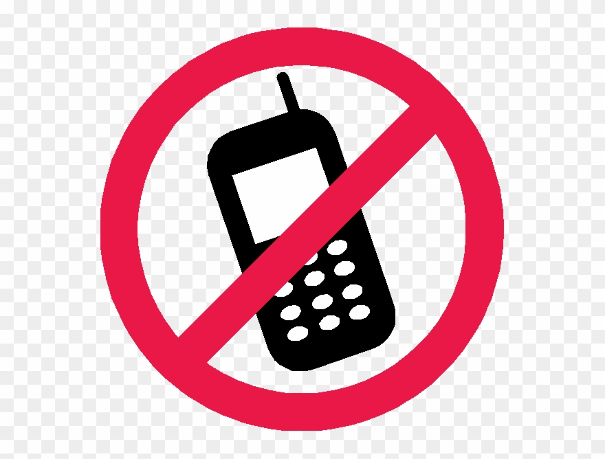 The Mobile Phones May Not Be Used In Any Areas Of The Clipart