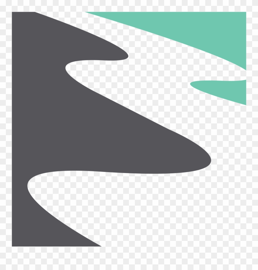 Creek At Sunset Icon Clip Art - Png Download