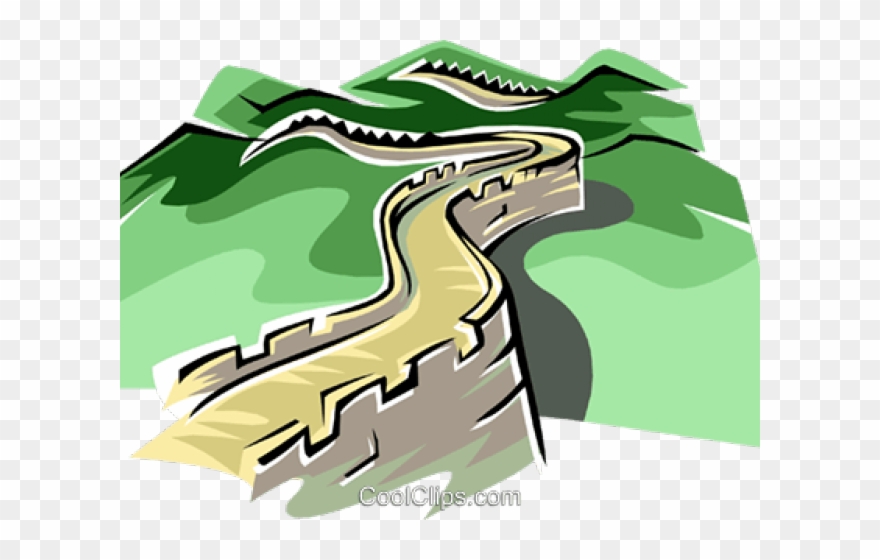 Great Wall Of China Clipart - Png Download