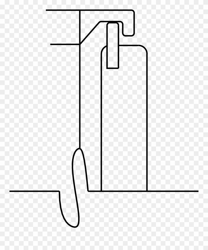 File Drawer With Embedded Black Rails Clipart