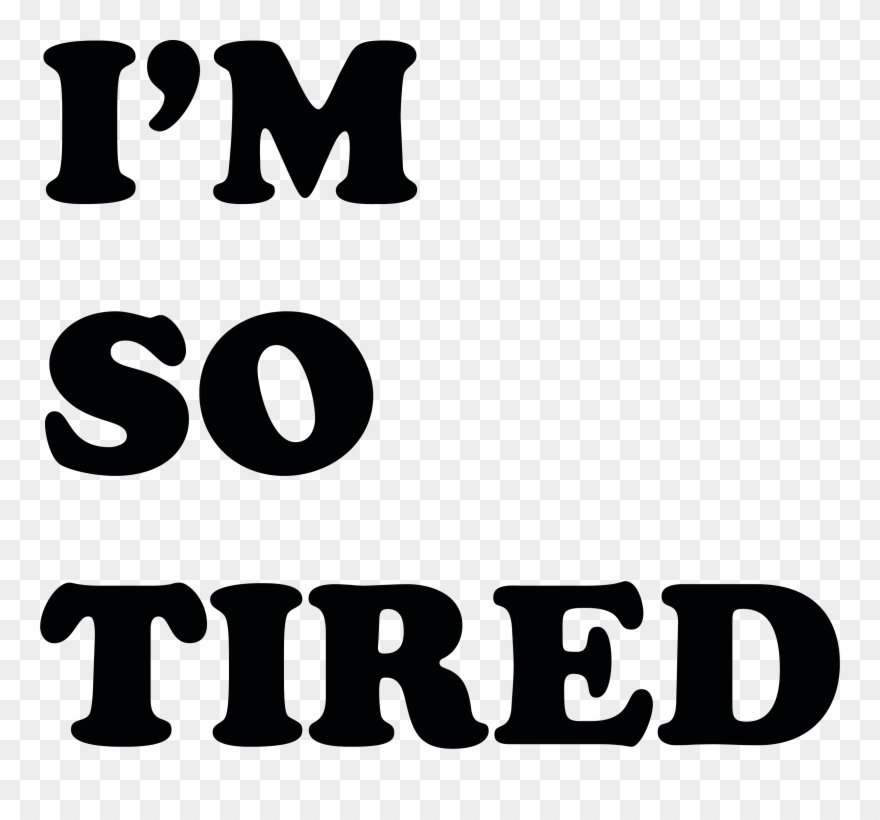 I'm So Tired Women's V Neck T-shirt Clipart