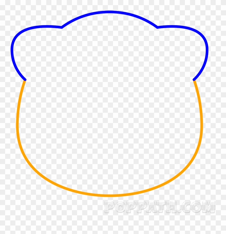 Complete The Monkey's Head As Shown By Drawing An Incomplete Clipart