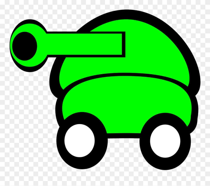 War Clipart Tank Cartoon - Png Download