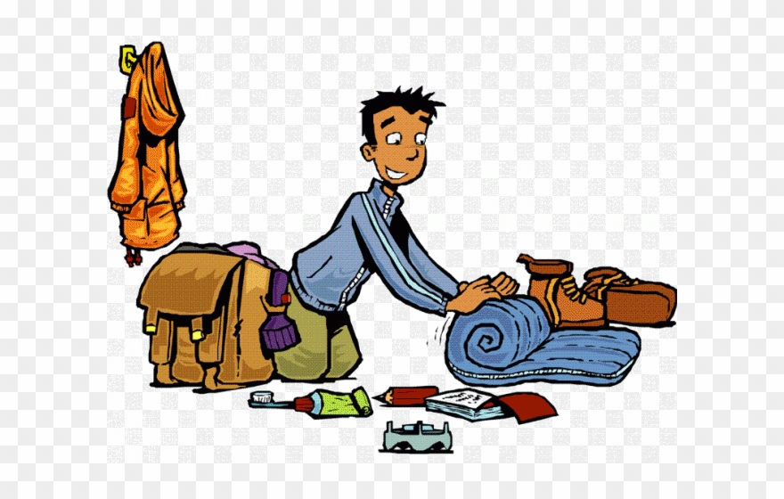 Vacation Clipart Girl - Png Download