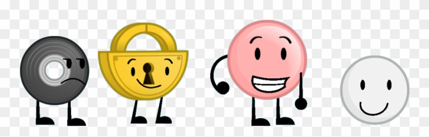 Disc, Locky, Pearly, And Ping Pong Ball Clipart