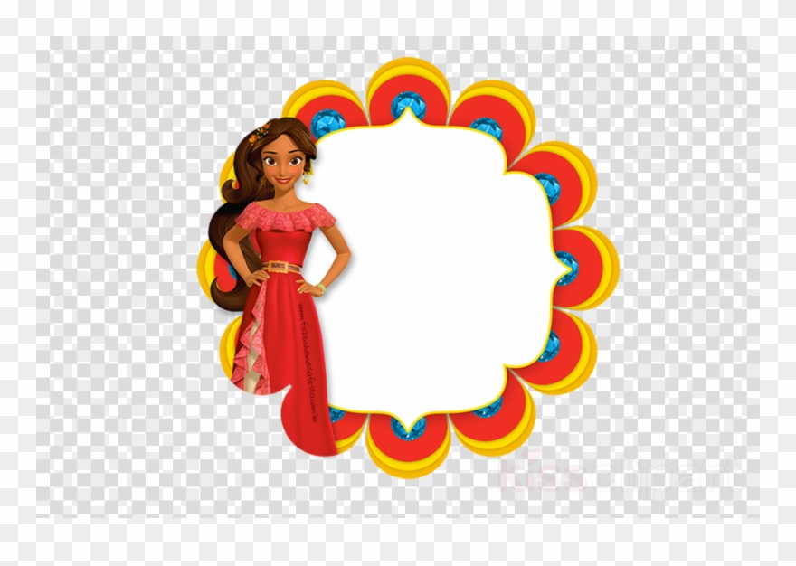 Elena Of Avalor Frame Clipart Elena Of Avalor Birthday - Png Download