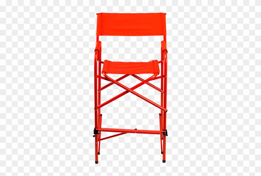 High Directors Folding Chair Luxury All Aluminum Tall Clipart