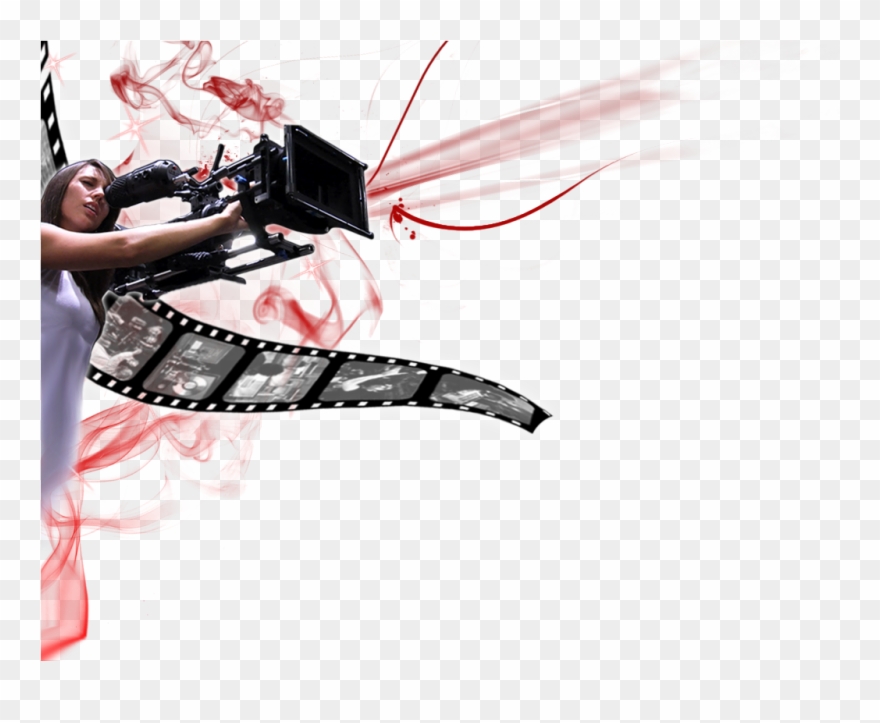 Allison With Film Strip Clipart