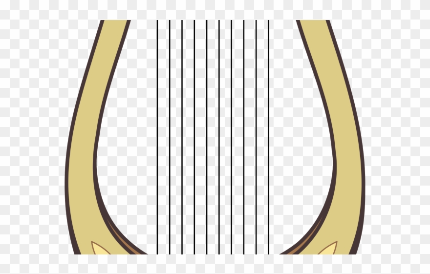 Greek Clipart Lyre - Png Download