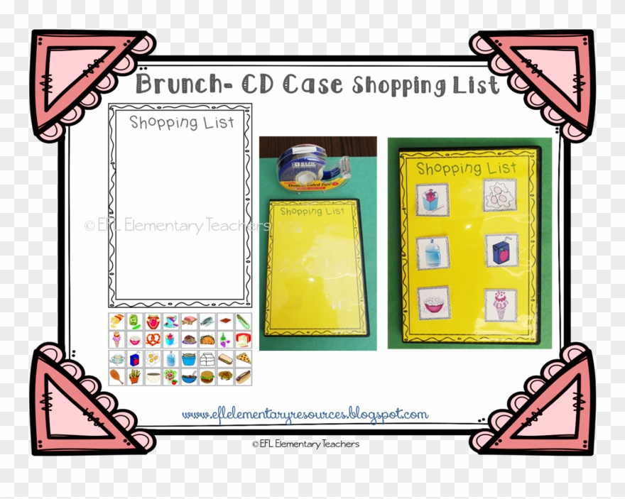 I Used The Food Theme But Any Theme Can Be Used With Clipart