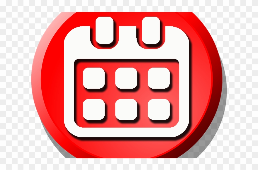 Red Icon Calendar Clipart