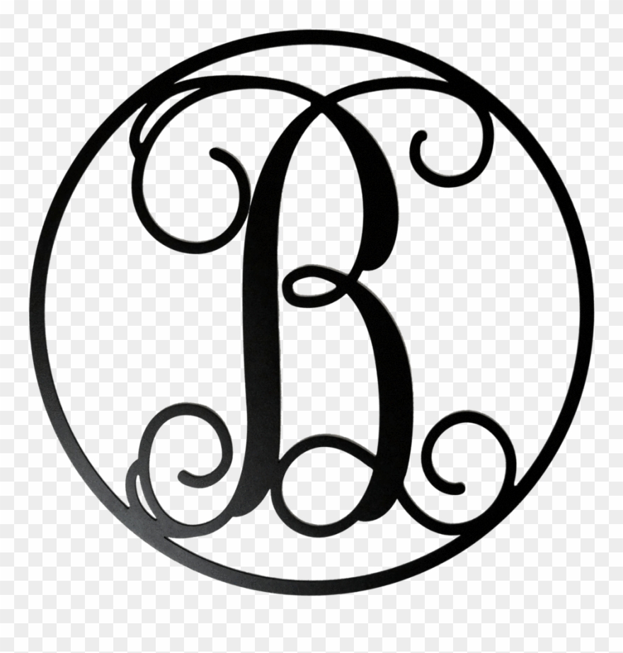 Letters Circle Initial Letter Clipart
