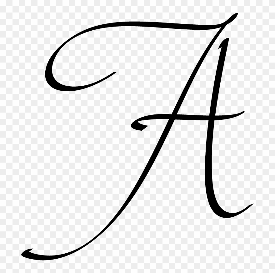 Monogram Letter A Clipart