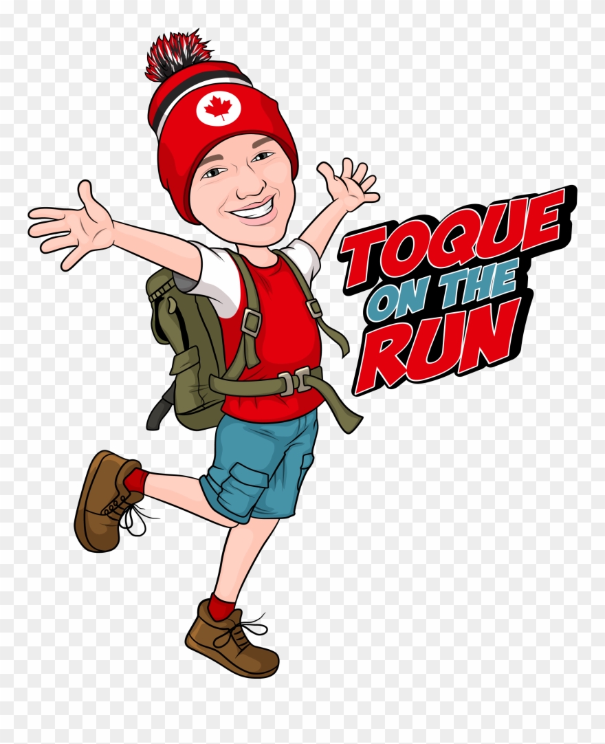 Toque On The Run Clipart