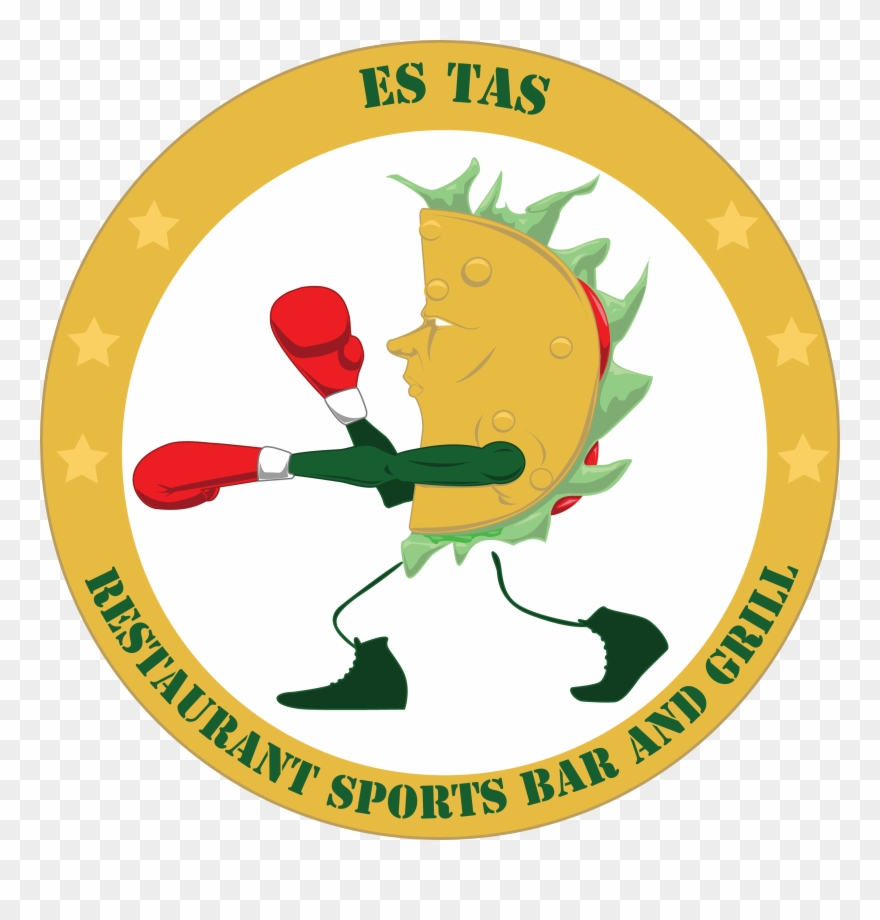 Es Tas Restaurant Sports Bar And Grill Logo Clipart