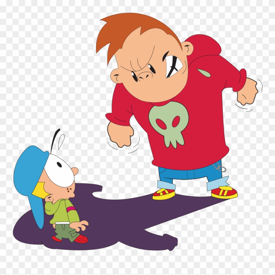 School Bullying Acosador Violence Clipart