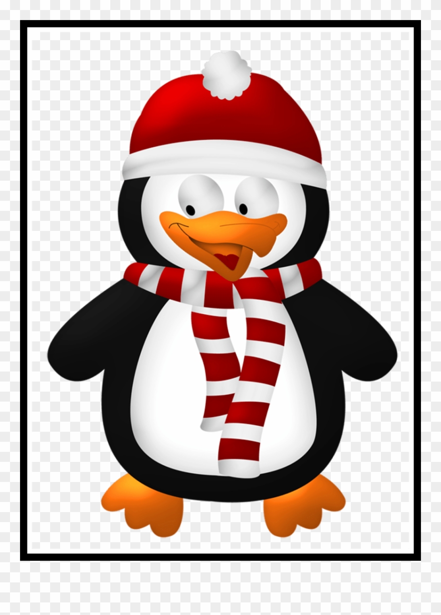 Best Christmas Clipart Pic Of Penguin Ideas And Trend - Png Download