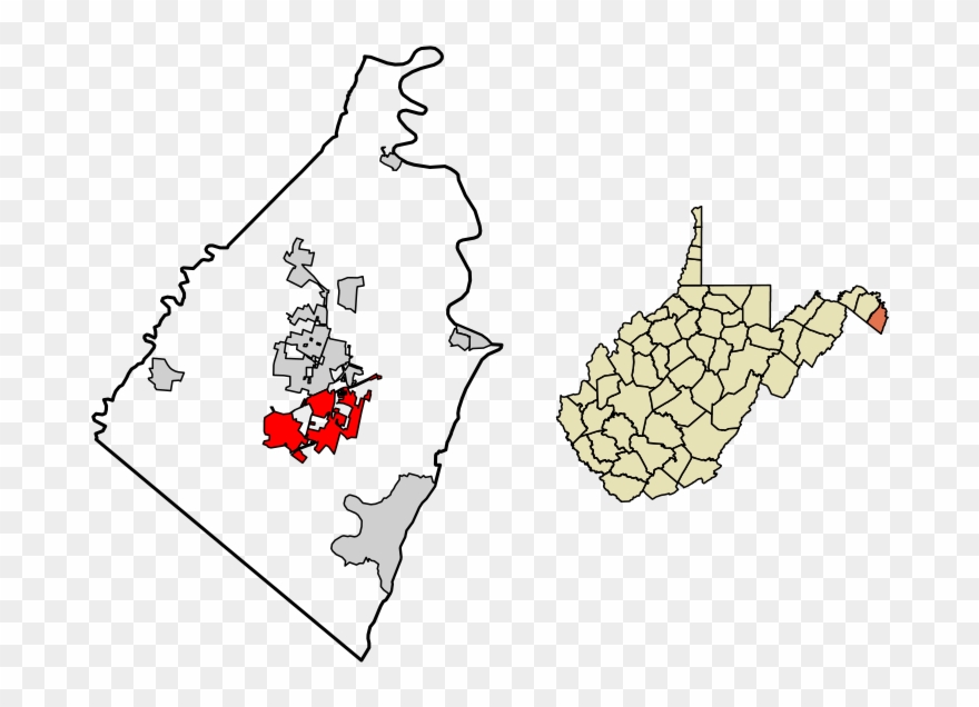 Jefferson County West Virginia Incorporated And Unincorporated Clipart