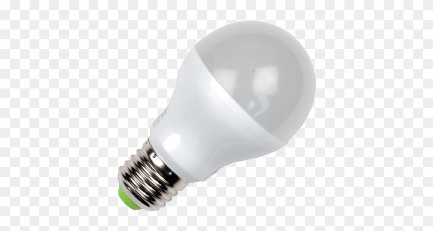 Beyaz Led Ampul Clipart