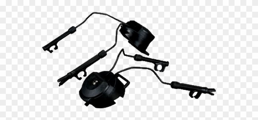 Picture Of 3m Peltor Arc Adaptors Left & Right Side Clipart
