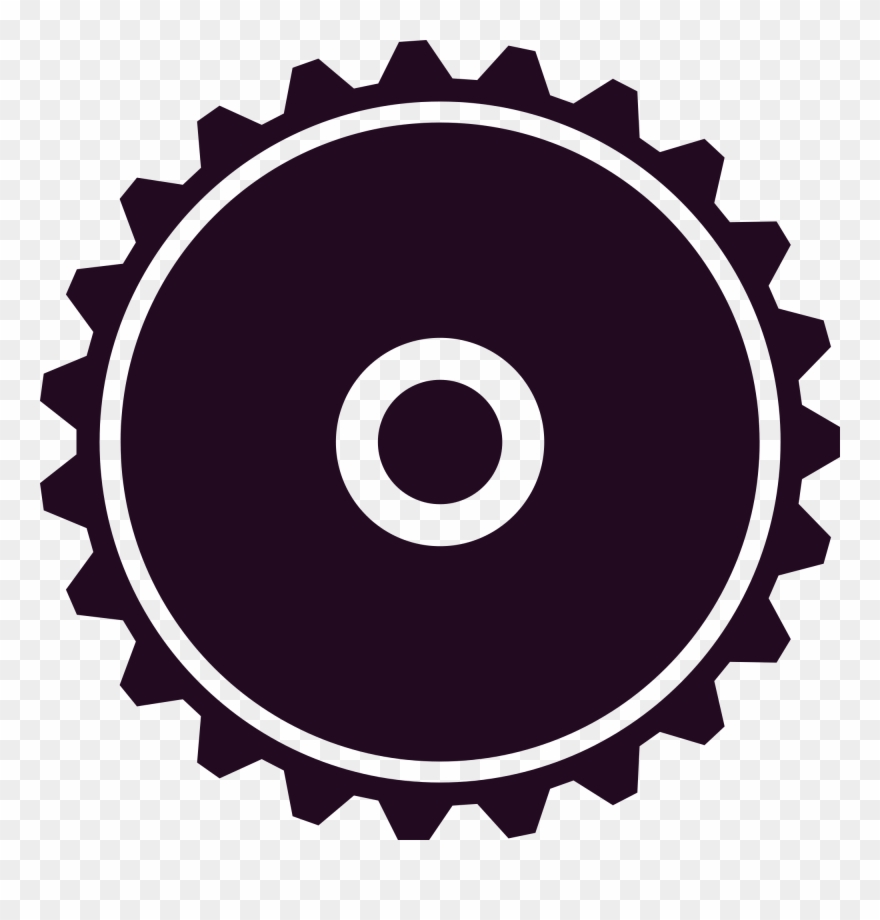 Google Search Gear Template, Clipart, Silhouettes, - Png Download