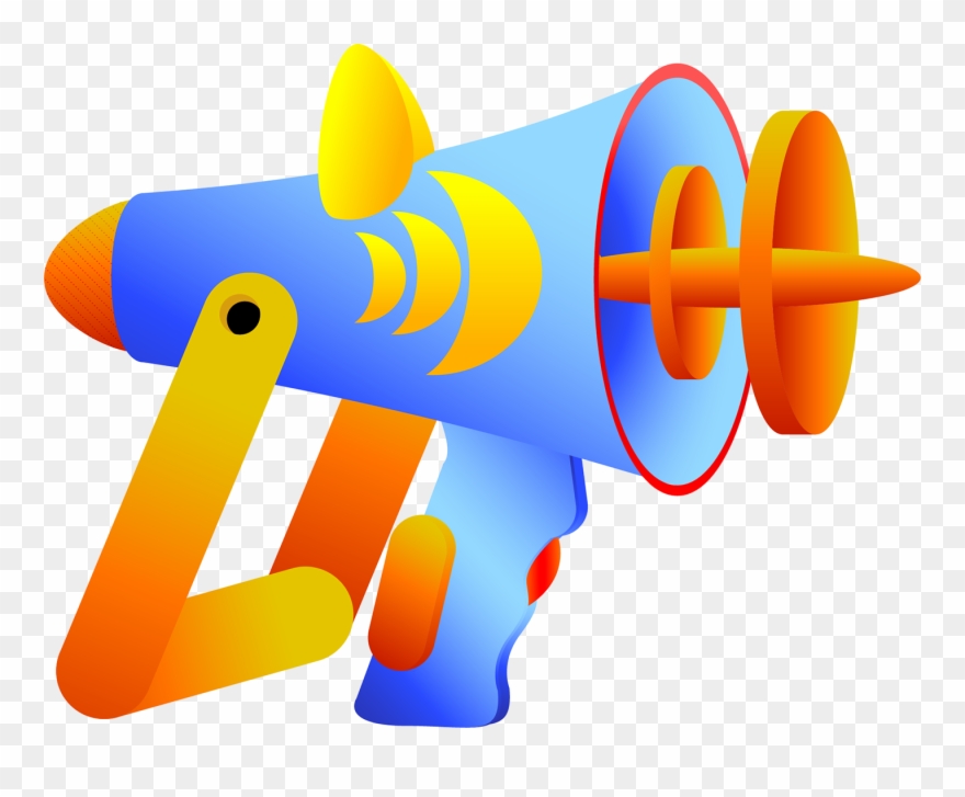 I Was Tasked With Creating A Toy Gun As A Project Clipart