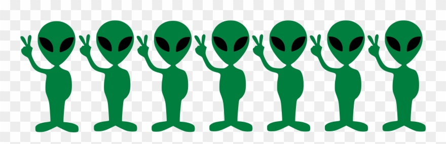 It Is The Reason Why The Phrase “green Little Men” Clipart