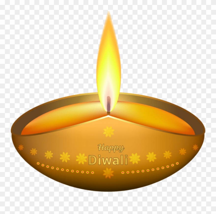 Download Happy Diwali Lighted Candle Png Clipart Png Transparent Png
