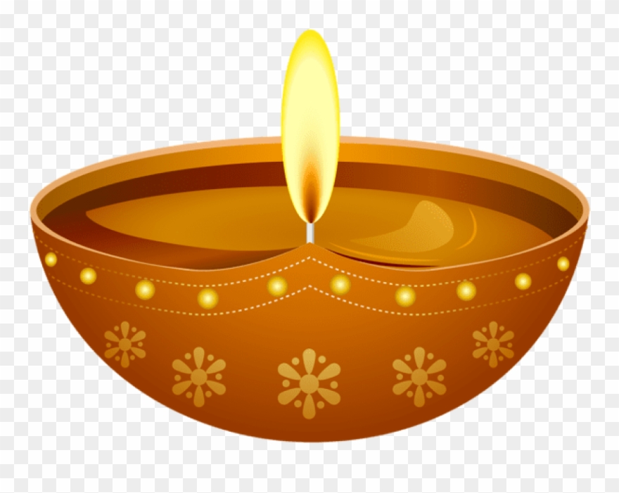 Download Diwali Candle Transparent Clipart Png Photo