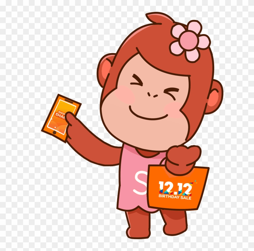 Swipe Up Happy Birthday Sticker By Shopee Malaysia Clipart