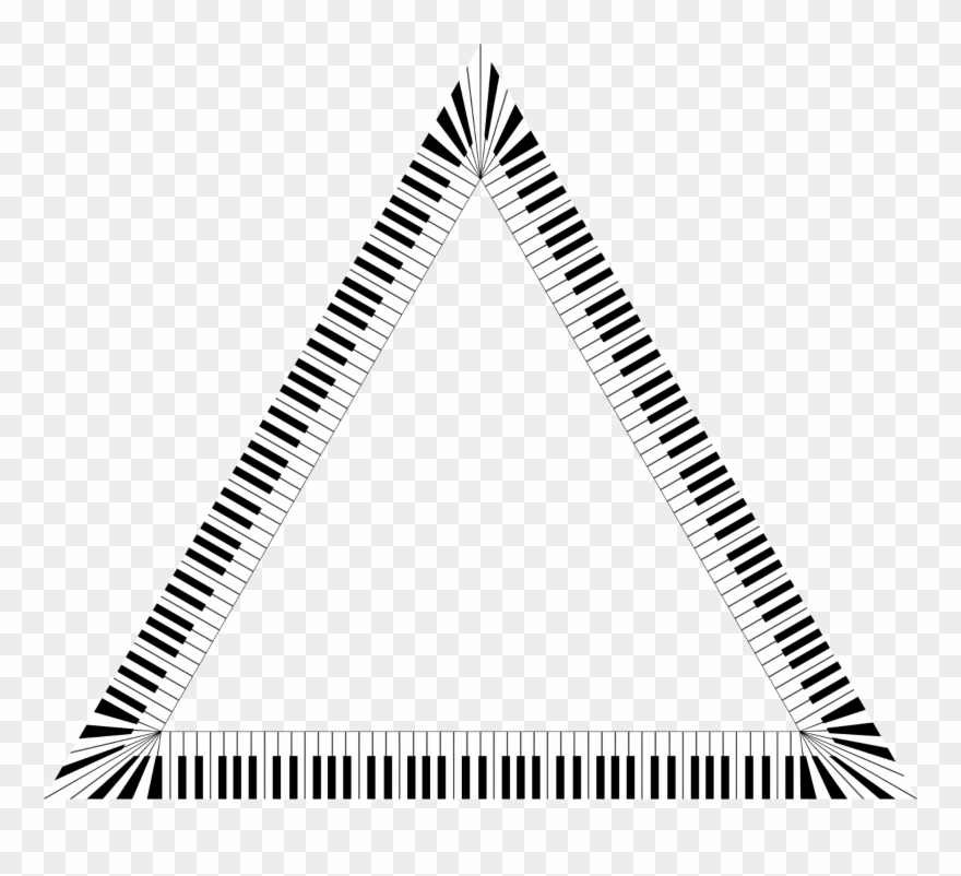Triangle Freetoedit Geometric Trigon Frame Border Line Clipart