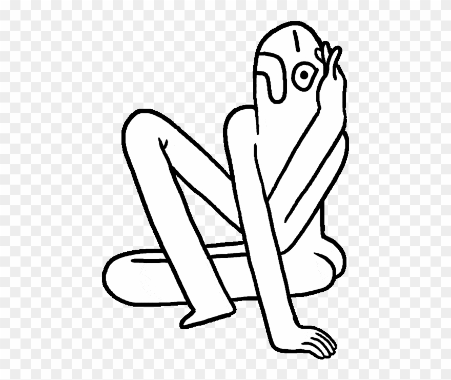 Nervous Monday Sticker By Clipart