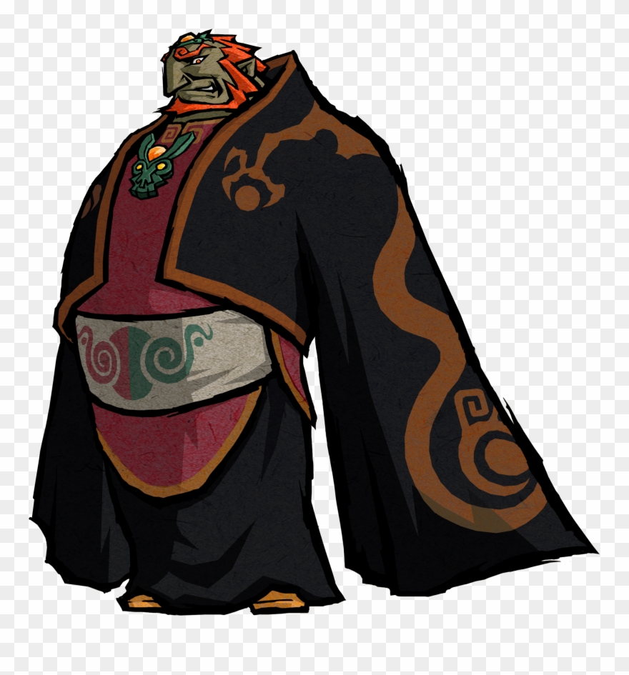 Ganondorf Is An Evil Dark Lord, And Link's Archnemesis Clipart