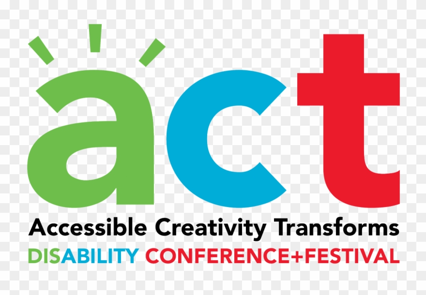 Act Dis/ability Conference Festival Logo Clipart